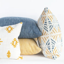 Load image into Gallery viewer, Ryder 22x22 Pillow, Indigo