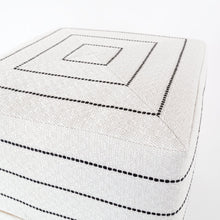 Load image into Gallery viewer, Toulouse Cube Ottoman, Onyx
