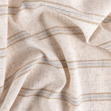 Load image into Gallery viewer, Yarmouth Stripe Fabric, Sandstone