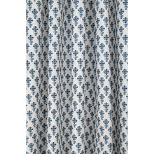 Load image into Gallery viewer, Blake Block Print Cotton, Indigo
