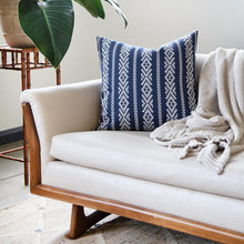 Load image into Gallery viewer, Kira 22x22 Pillow, Indigo
