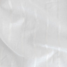 Load image into Gallery viewer, Ribbon Stripe Sheer Fabric, White
