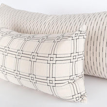 Load image into Gallery viewer, Rita 12x24 Lumbar Pillow, Onyx
