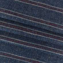 Load image into Gallery viewer, Yarmouth Stripe Fabric, Lighthouse Blue
