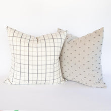 Load image into Gallery viewer, Colton Windowpane 20x20 Pillow, Silver
