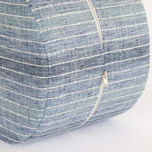Load image into Gallery viewer, Hyden Stripe Mini Round Stool, Lake Blue
