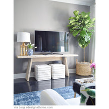 Load image into Gallery viewer, Toulouse Cube Ottoman, Onyx
